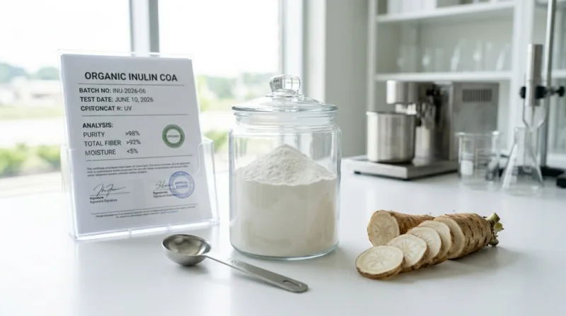 Inulina biologica vs convenzionale: approvvigionamento 10 Organic vs Conventional Inulin: A Complete Sourcing Guide for Procurement Teams