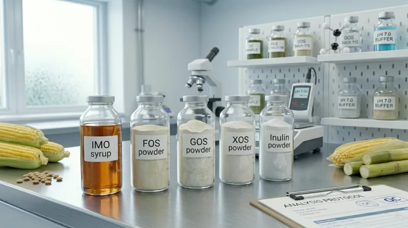 IMO vs altre fibre prebiotiche: guida al confronto 5 IMO vs Other Prebiotic Fibers A Complete Market Comparison Guide