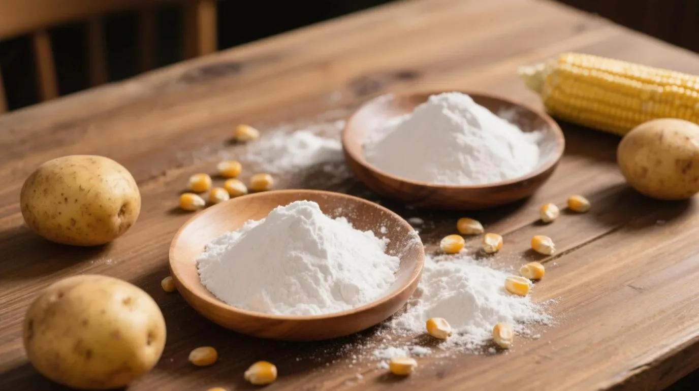 Amido di patate o amido di mais: qual è più sano? 7 organic corn starch vs organic potato starch