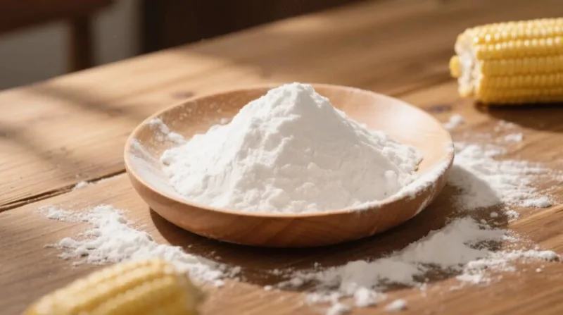 Amido di mais biologico: Cosa fa al corpo umano? 1 organic cornstarch powder