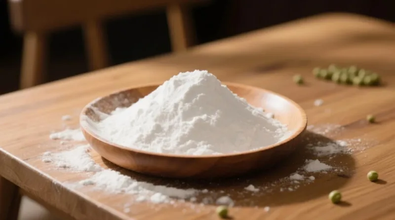 Amido vs. farina di fagioli mung: Qual è la differenza? 4 organic mung bean starch powder