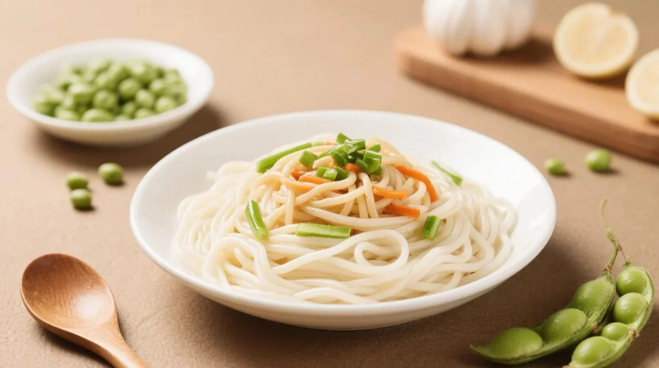 Tagliatelle di fagioli mung: amido organico 7 Are Mung Bean Starch Noodles Healthy