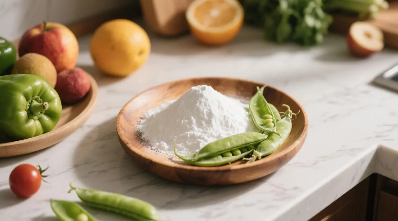 Amido di piselli biologico: cucina e benessere 9 organic pea starch powder