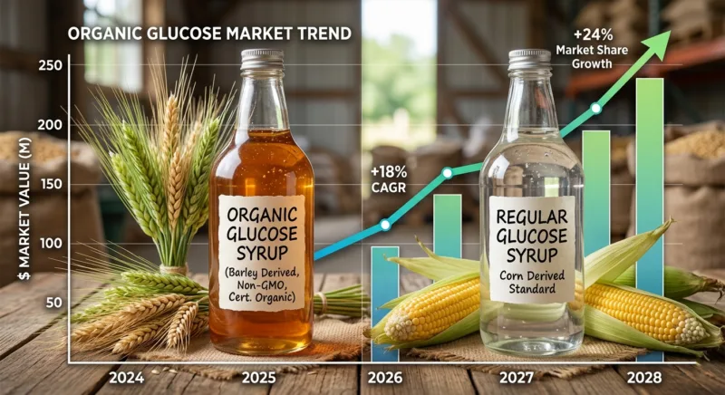 Sciroppo di Glucosio Biologico vs Tradizionale 4 Organic vs Regular Glucose Syrup Full Comparison