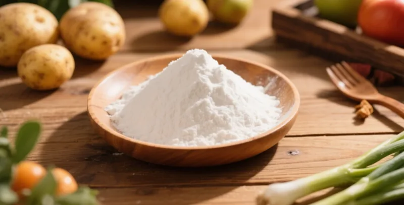 Benefici della fecola di patate biologica 3 organic potato starch powder