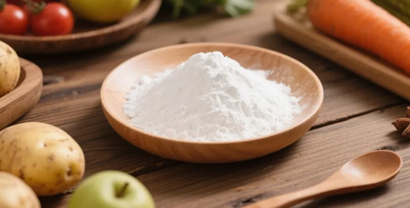 Amido di Patata Bio: Essenziale nelle Ricette Vegane 3 organic potato starch powder