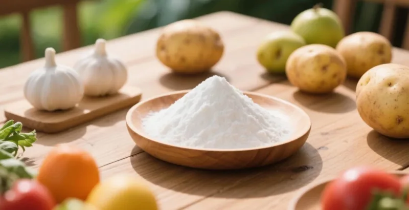 Fecola di Patate Bio nella Panificazione Senza Glutine 5 organic potato starch powder