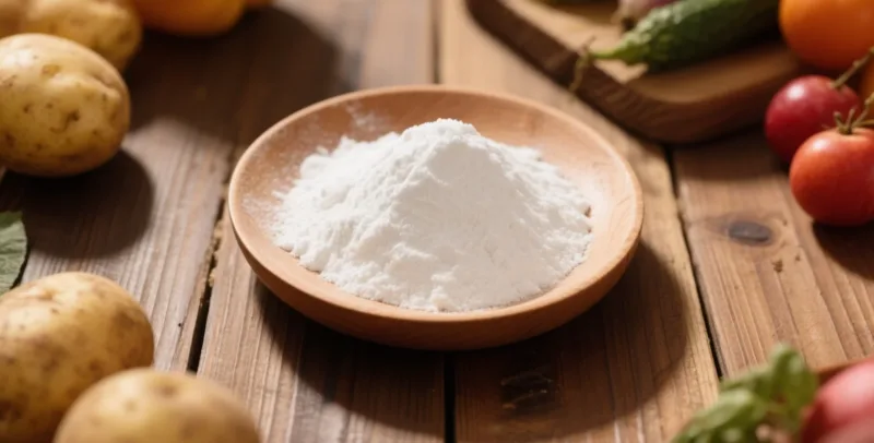 Fecola di Patata Bio: Addensante per Zuppe e Salse 2 organic potato starch powder