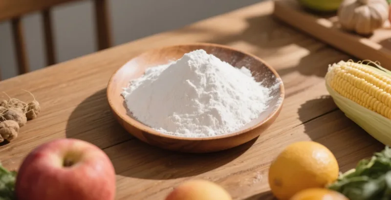 Amido di Mais Biologico vs. Normale: Differenze 2 organic cornstarch powder