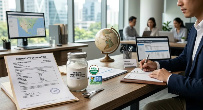 Maltodestrina Biologica: Qualità e Certificazioni 7 Sourcing Organic Maltodextrin: A Procurement Buyer's Guide to Quality and Certification