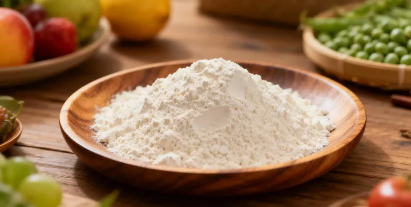Amido di Piselli Bio: Vita Sostenibile e Plant-Based 5 organic pea starch powder