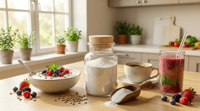 Polvere di GOS biologico a casa: guida pratica 6 How to Use Organic GOS Powder at Home A Practical Guide for Everyday Wellness