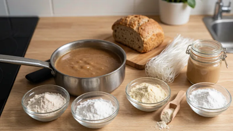 Amidi biologici in cucina: usi pratici 1 Organic Starches in Everyday Cooking: Practical Consumer Uses