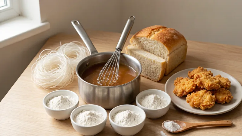 Amidi biologici: usi in cucina e pasticceria 1 Organic Starches: Consumer Uses in Cooking, Baking and Everyday Foods